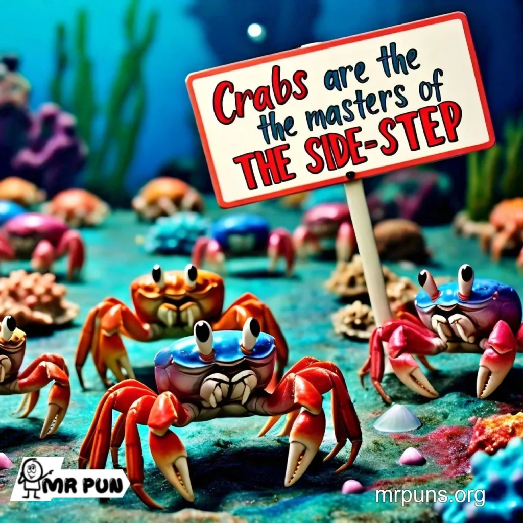 Crab Behavior Puns