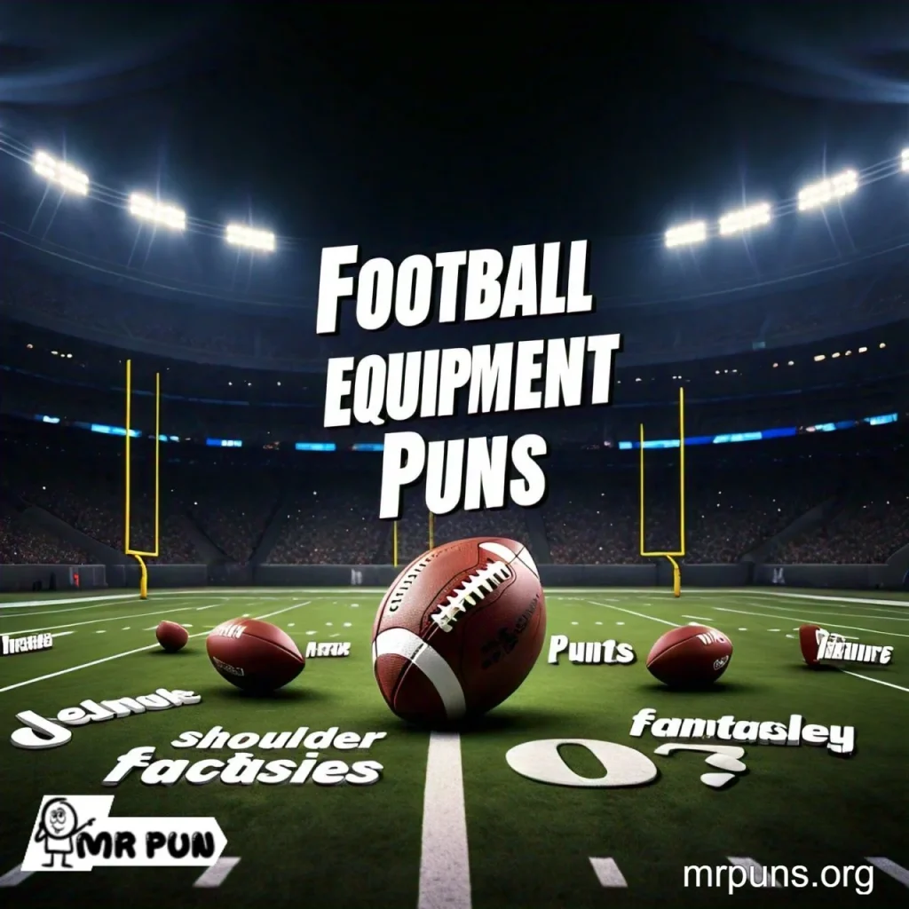 Football Equipment Puns