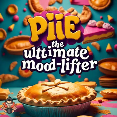 Pie-sitive Vibes pun