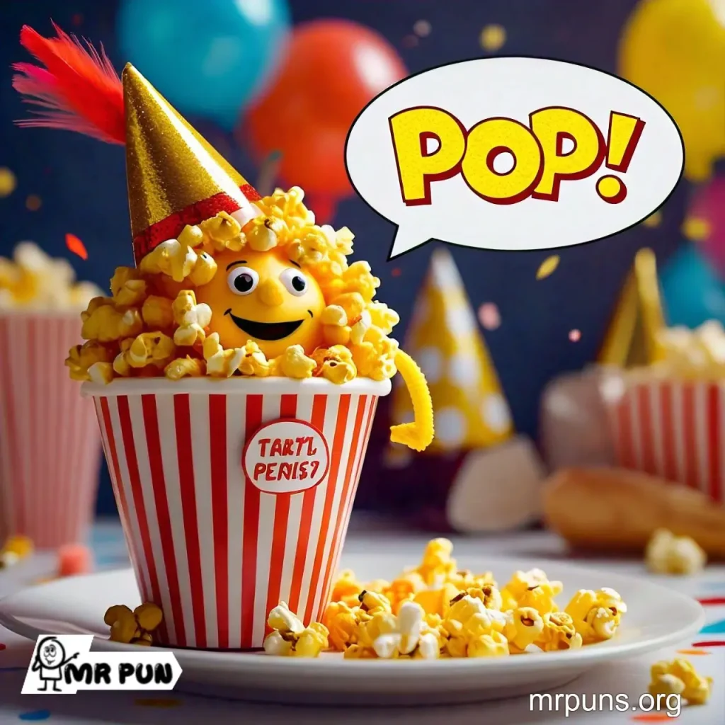 Popcorn Party Puns