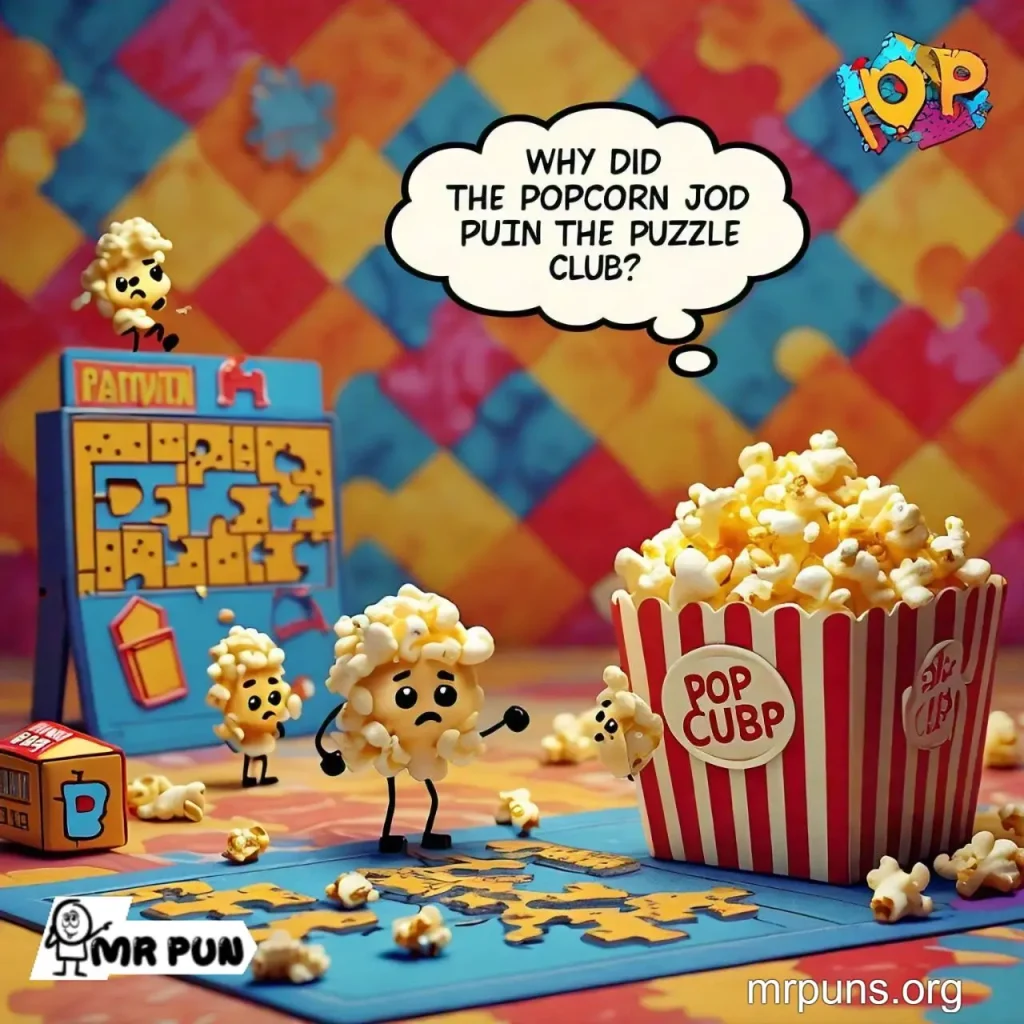 Popcorn Playtime Puns