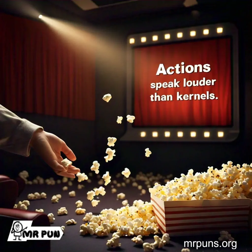 Popcorn Proverb Puns