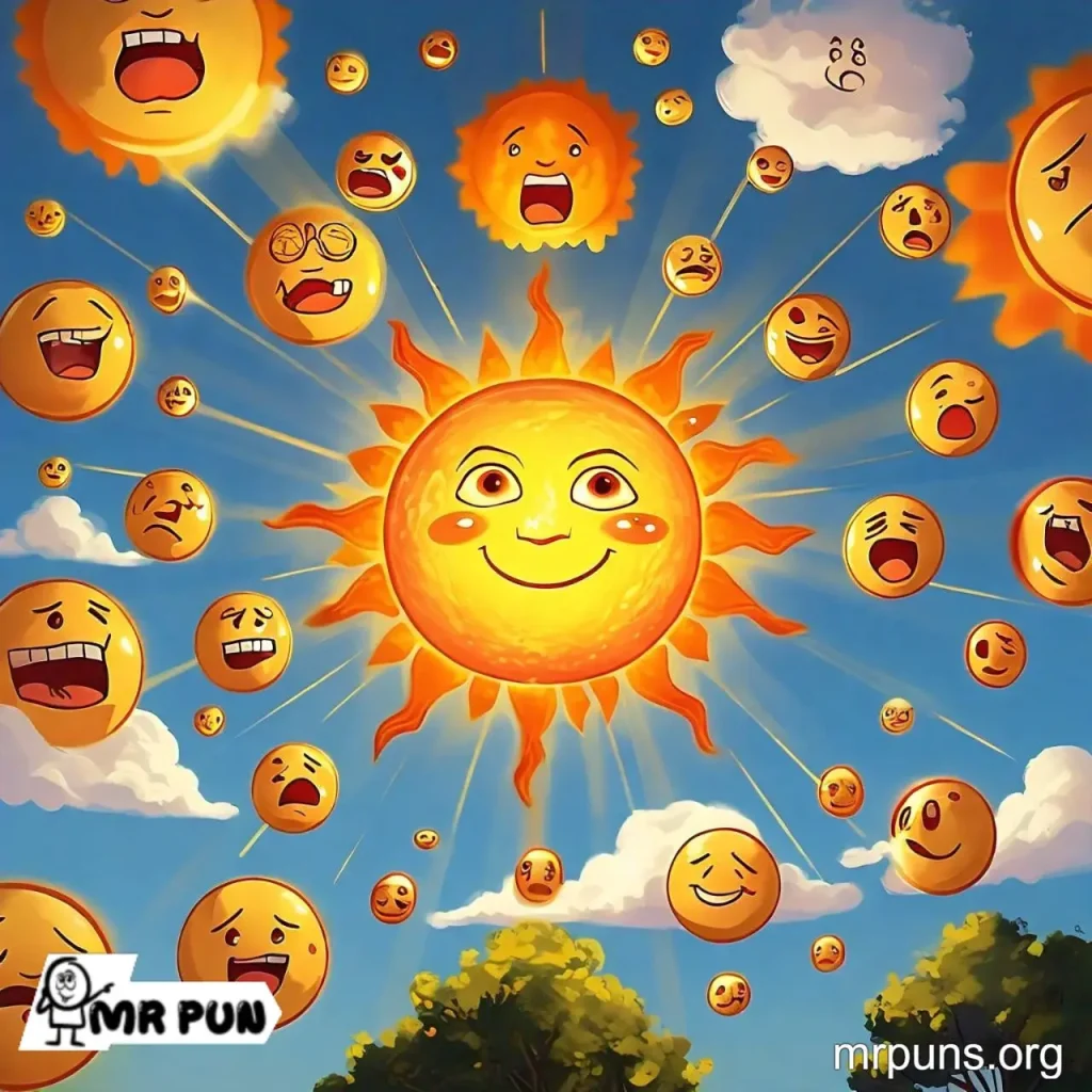 Sun and Emotions pun