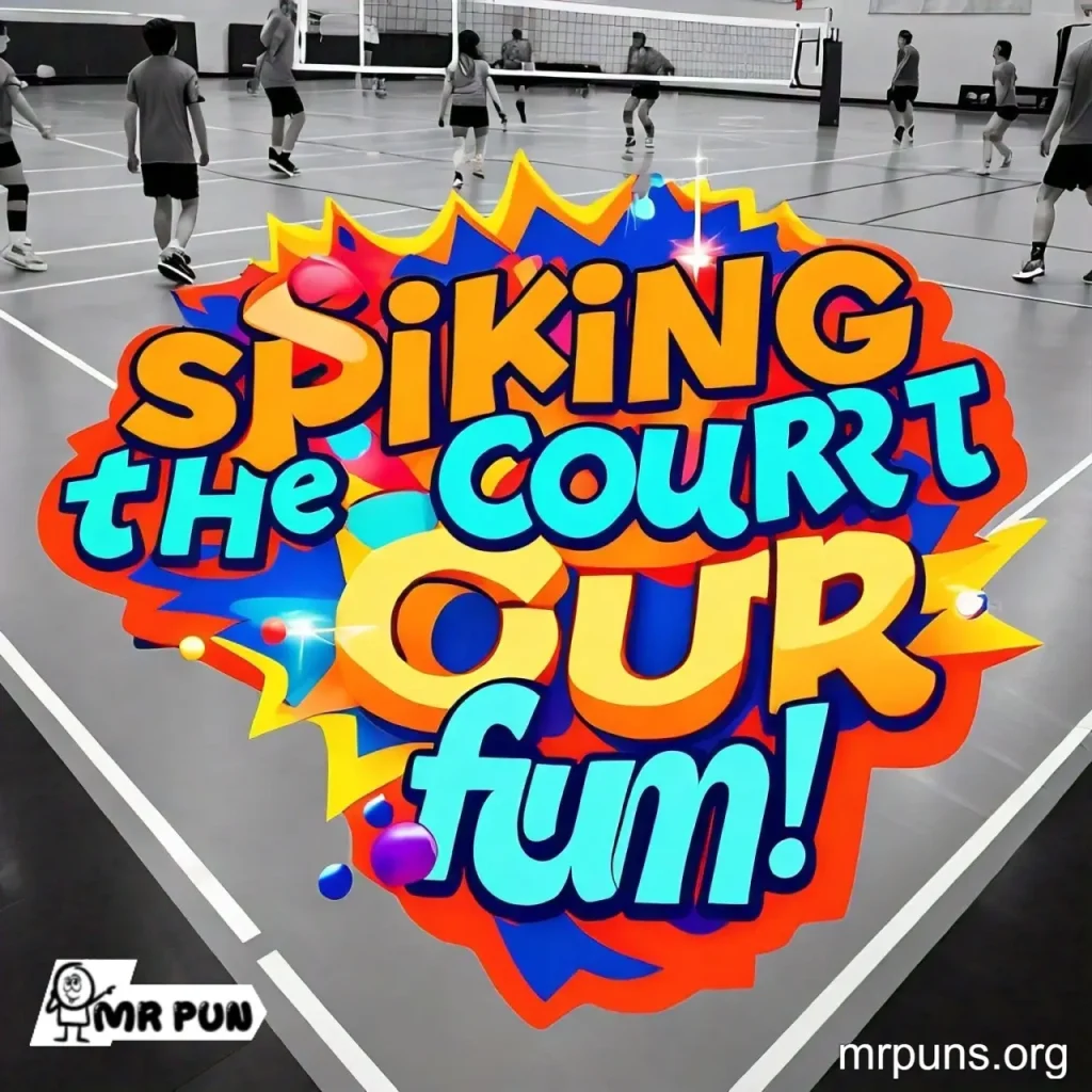Volleyball Court pun