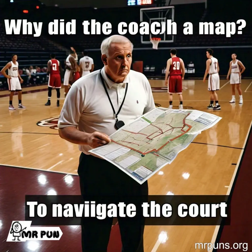 basketball Coach Quips pun