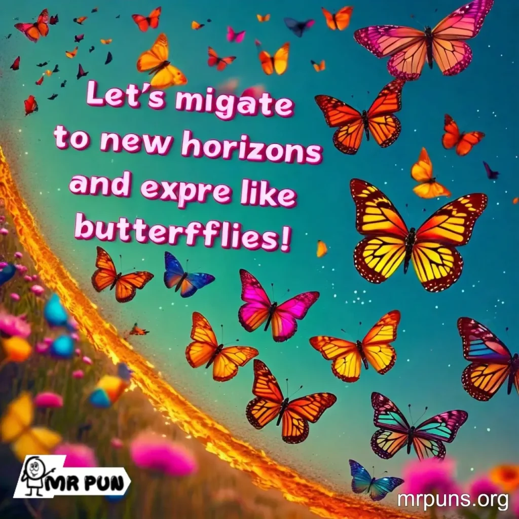 butterfly Migration Puns