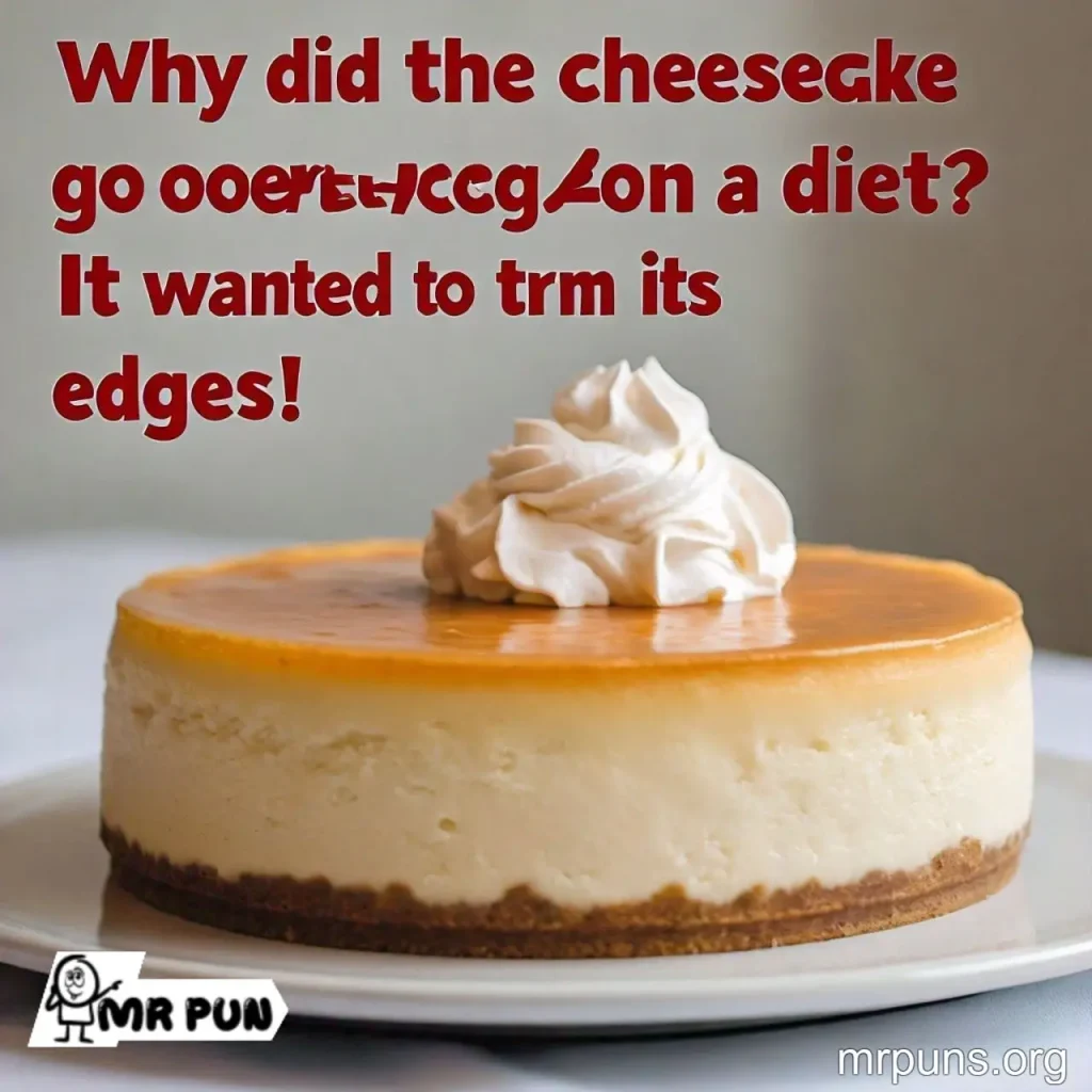 cake Cheesecake Chuckles pun