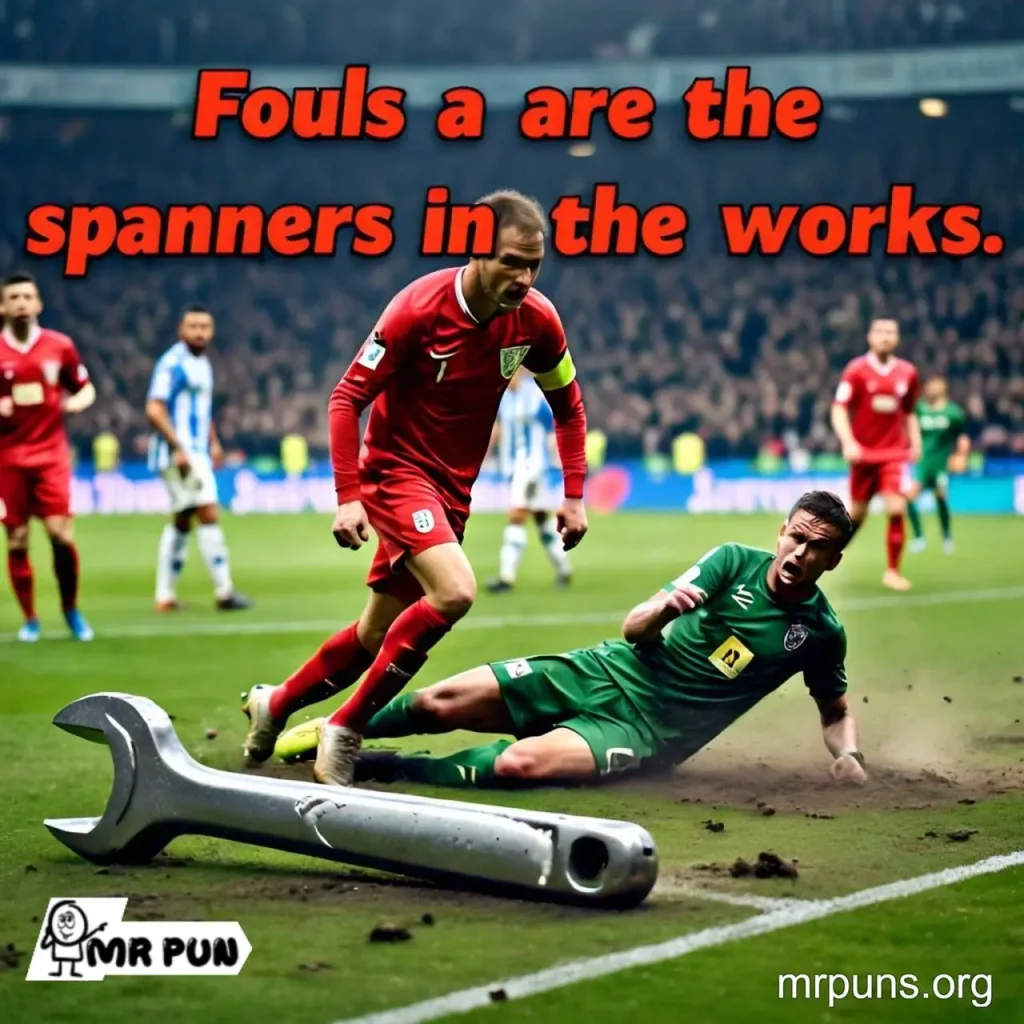 soccer Injuries and Fouls pun