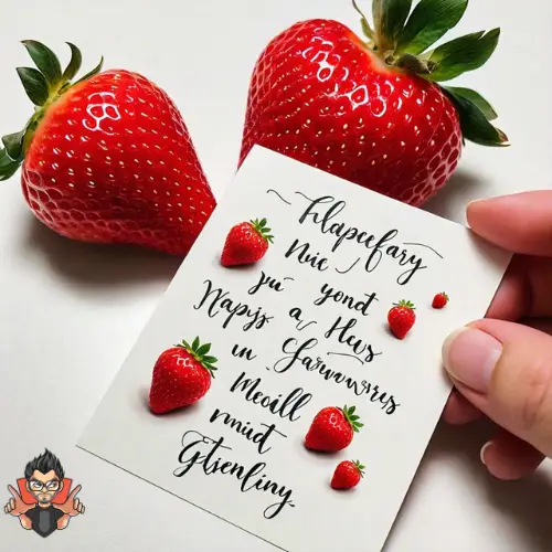 strawberry Compliments and Positive Affirmations puns