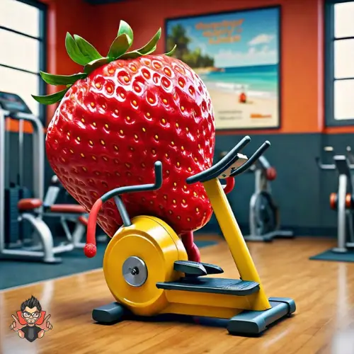strawberry Fitness and Health Puns