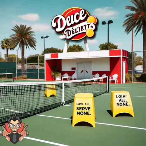 tennis Deuce Delights puns