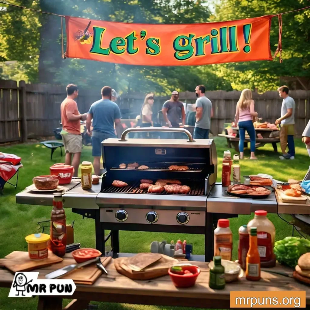 Barbecue and Grilling pun