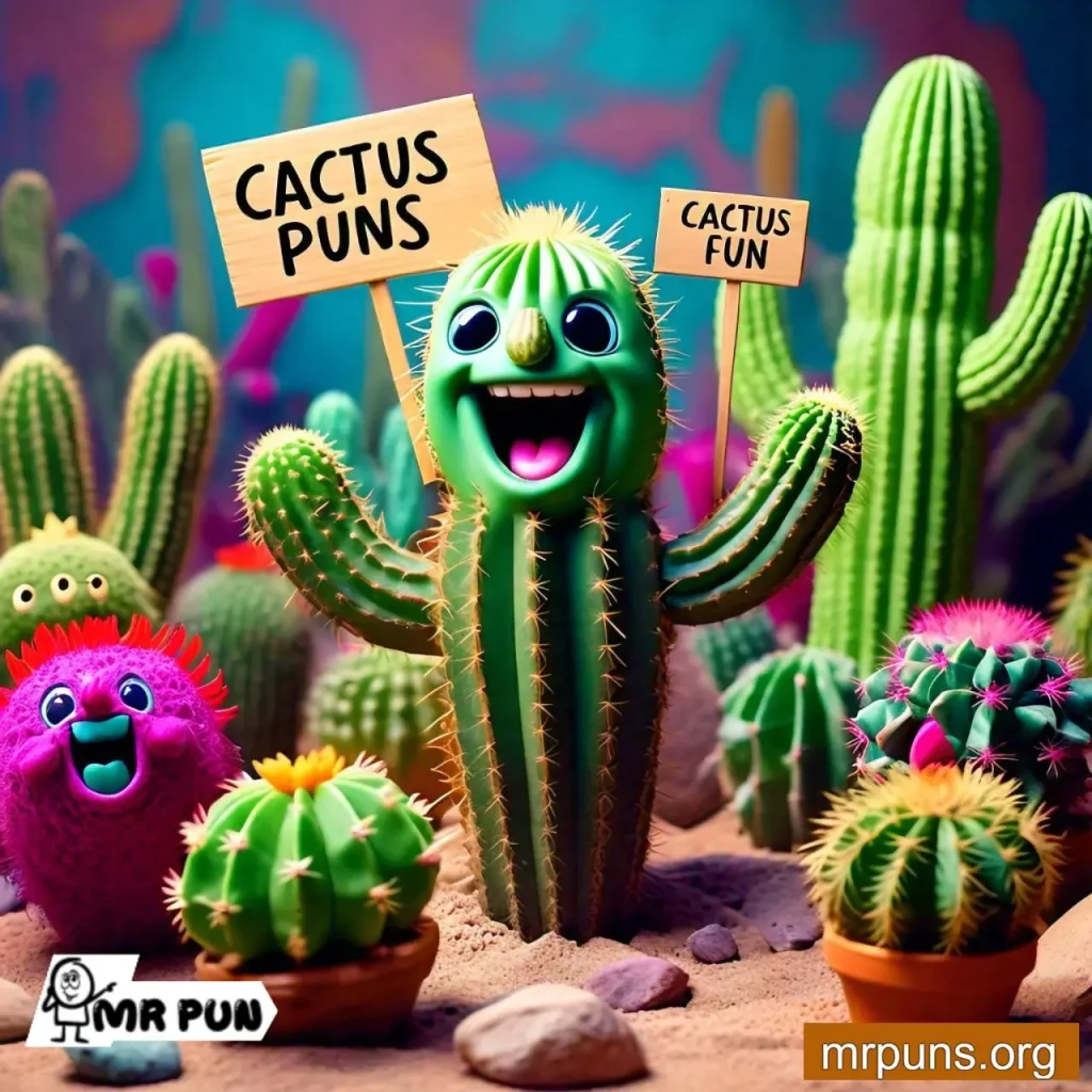 Cactus Puns jokes
