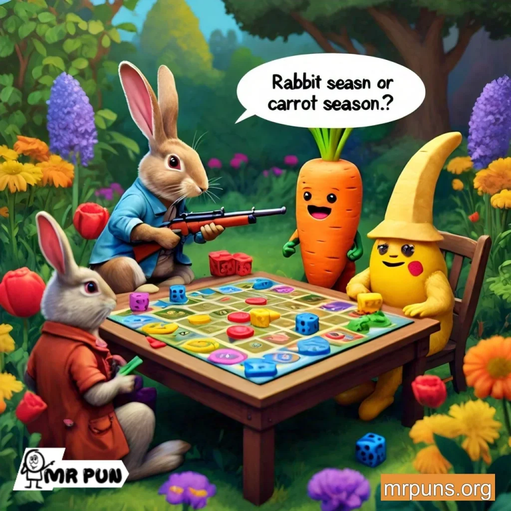 Carrot Puns with Animals