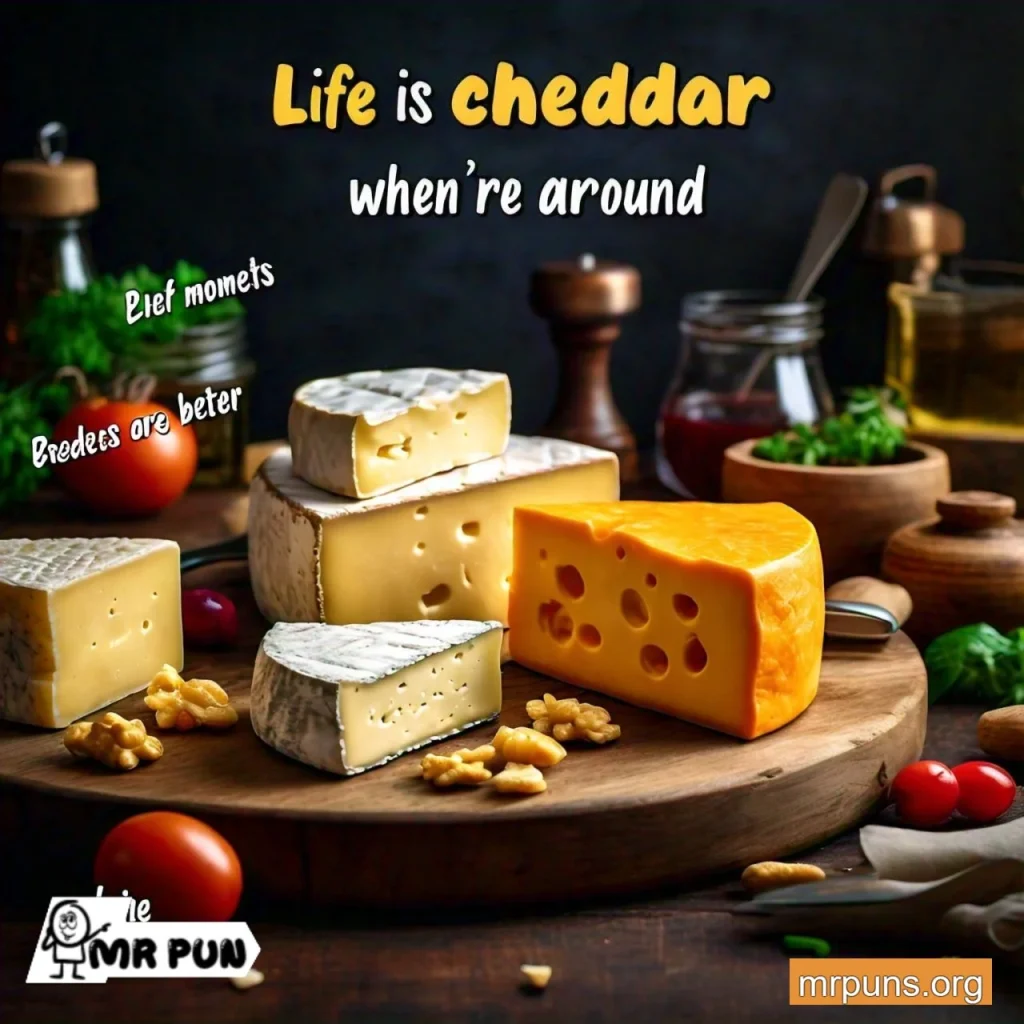 Cheese Types Puns