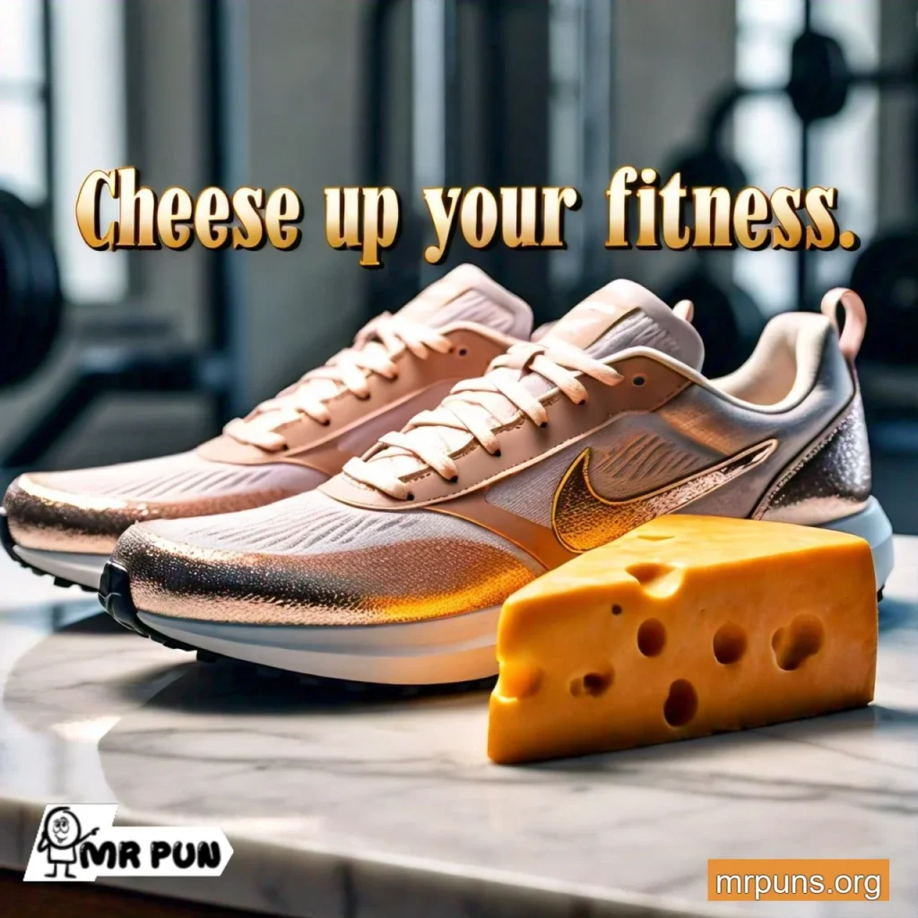Cheese and Exercise Puns