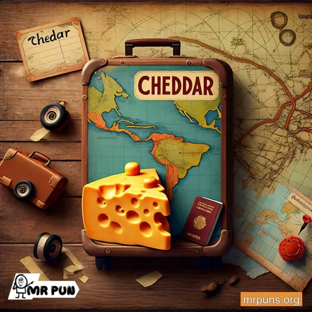 Cheese and Travel Puns