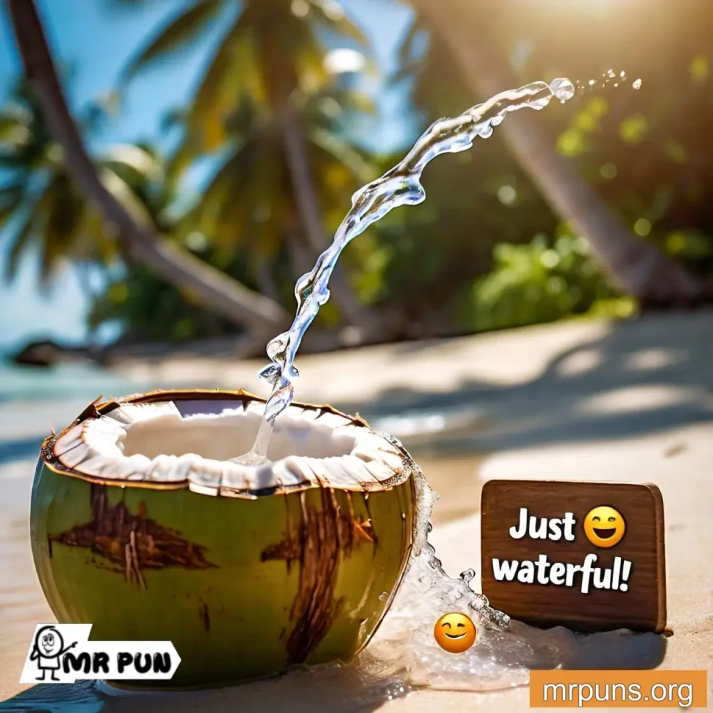 Coconut Water pun 