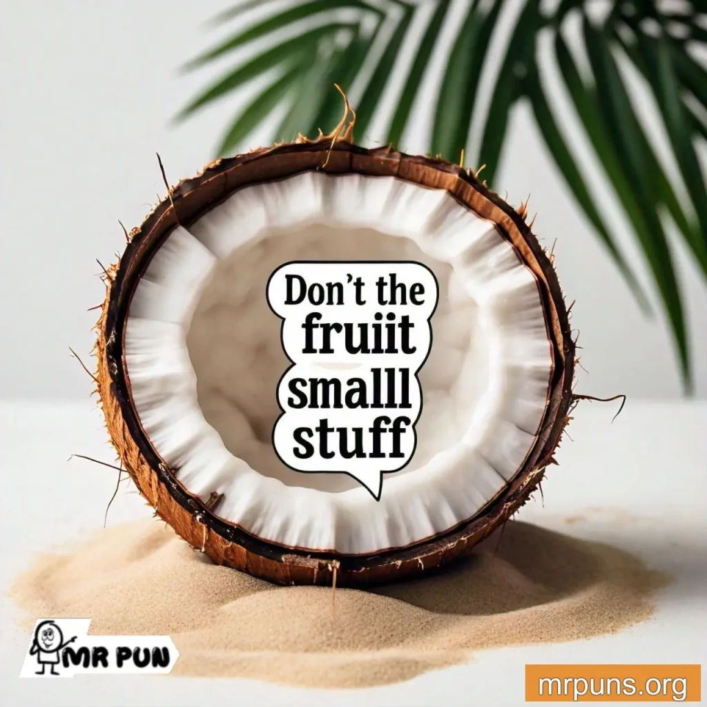 Coconut as a Fruit pun