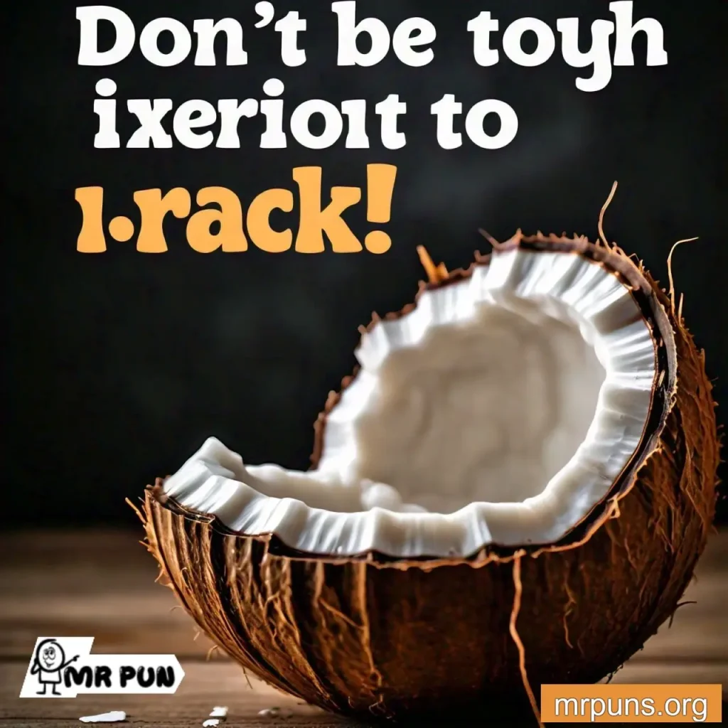 Coconut as a Metaphor pun