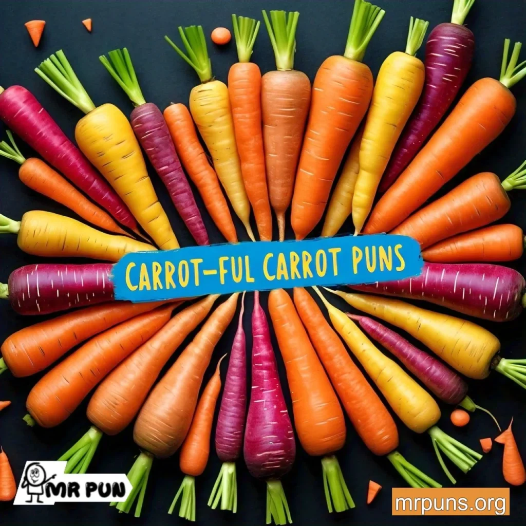 Colorful Carrots Puns