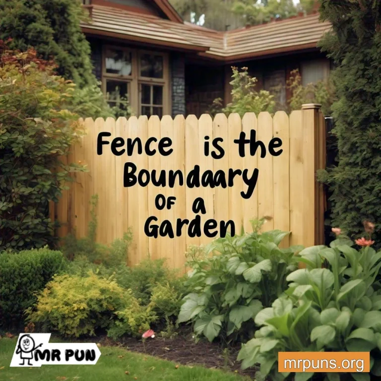 220+Fence Puns: Crossing The Barriers Of Humor