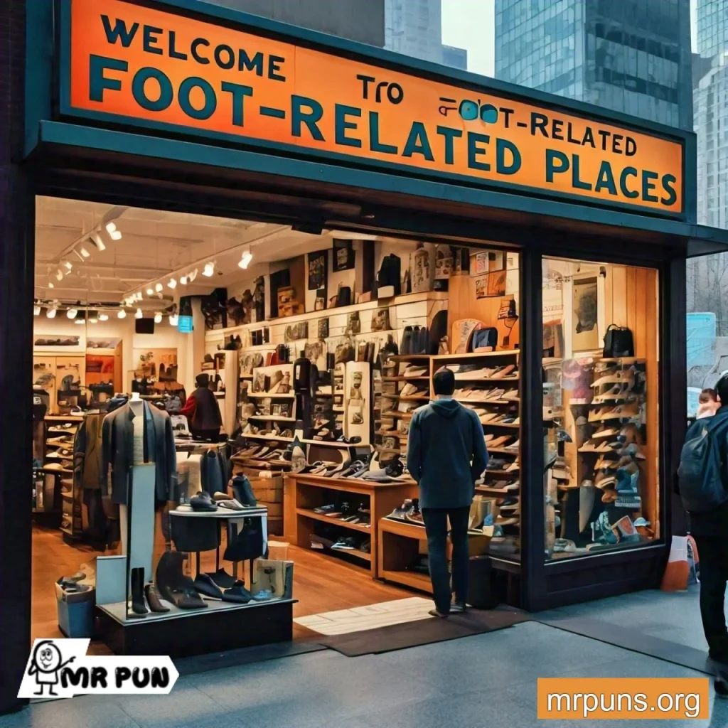 Foot-related Places and Geography Puns