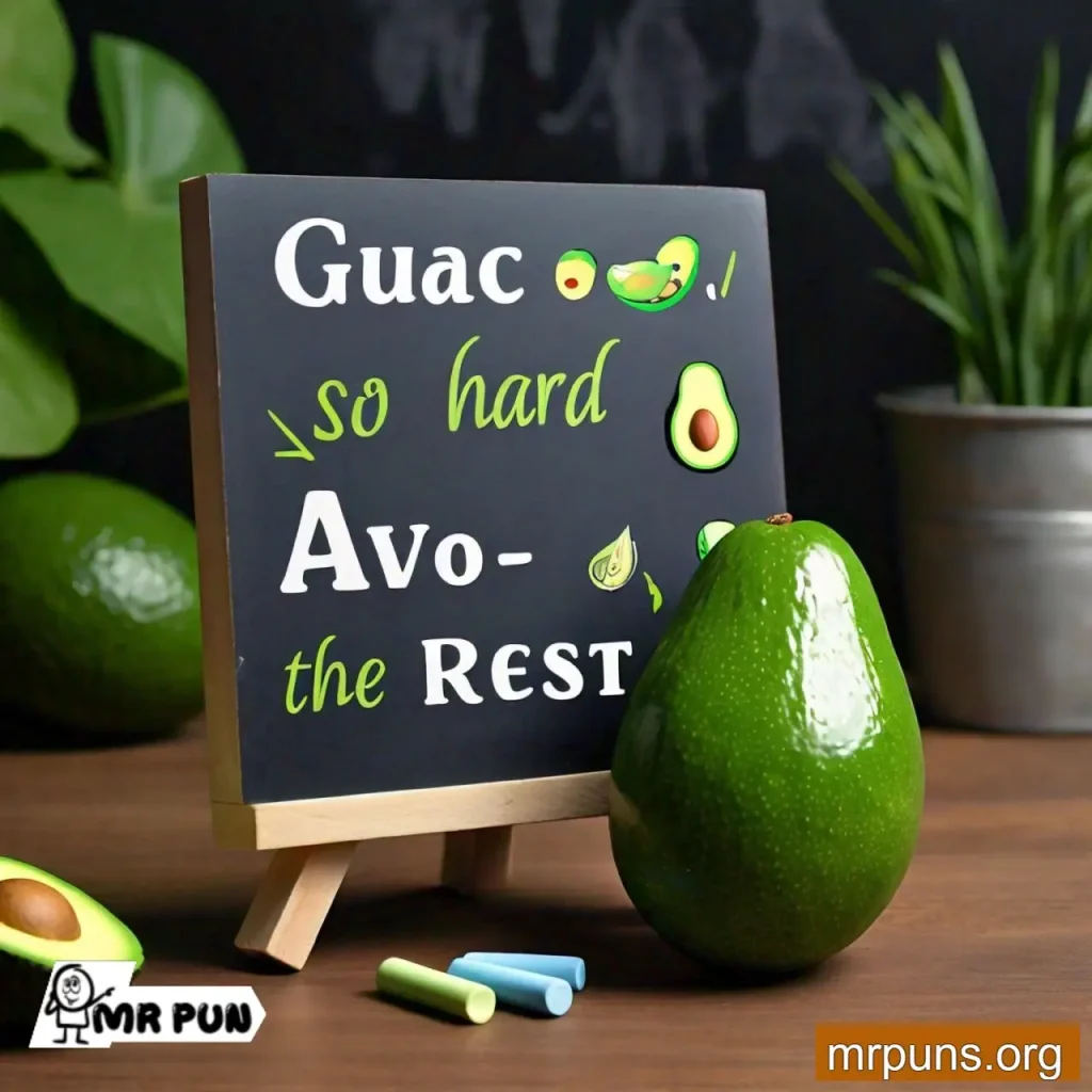 Funny Avocado Puns jokes