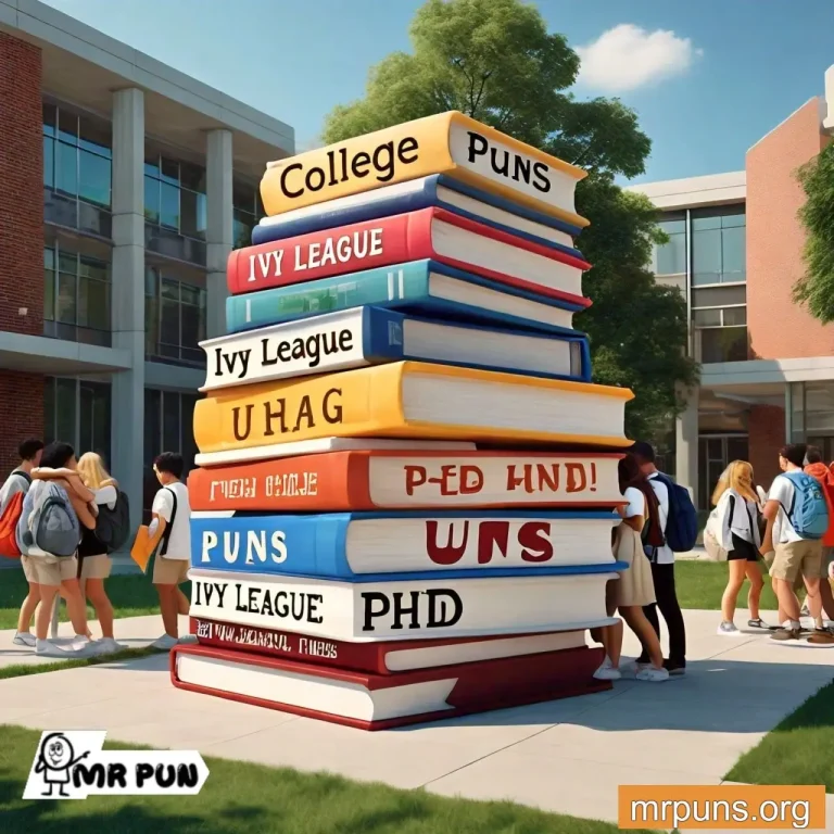180+College Puns: Adding Humor To Campus Life