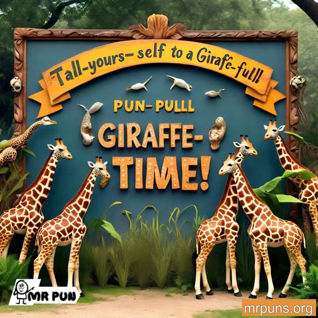 Funny Giraffe Puns