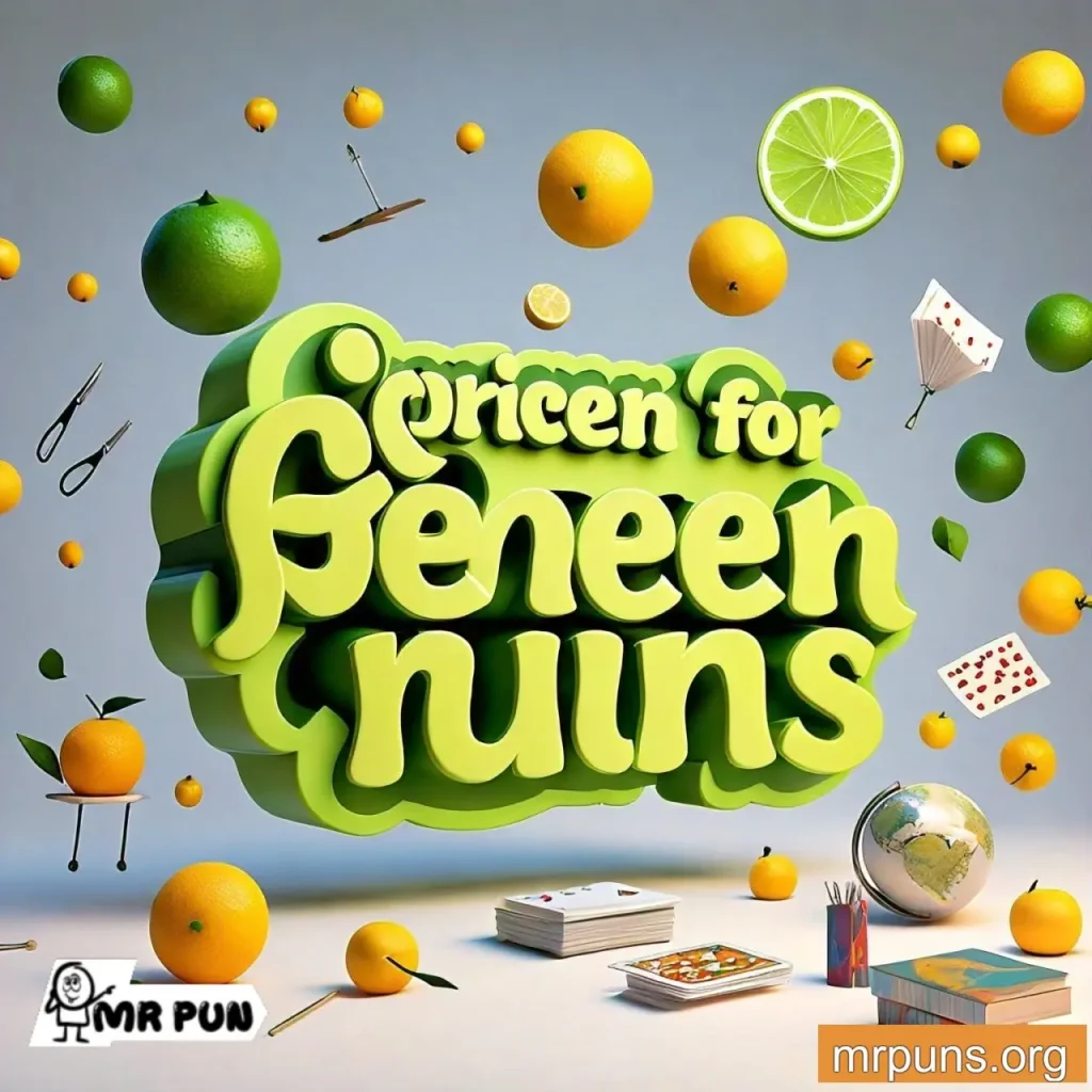Funny Green Puns