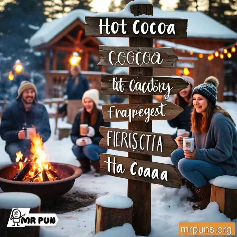 180+Hot Cocoa Puns: Stirring Up Smiles And Sweetness