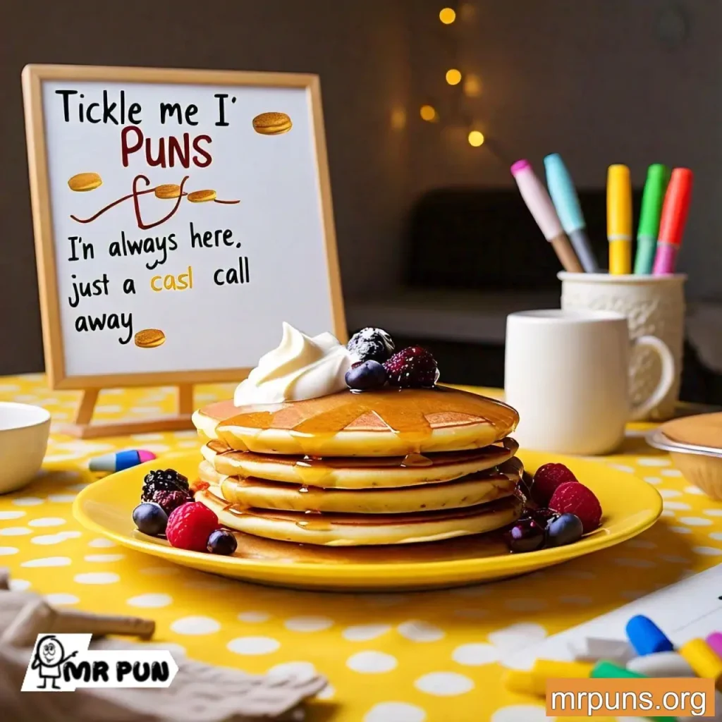 Funny Pancake Puns jokes