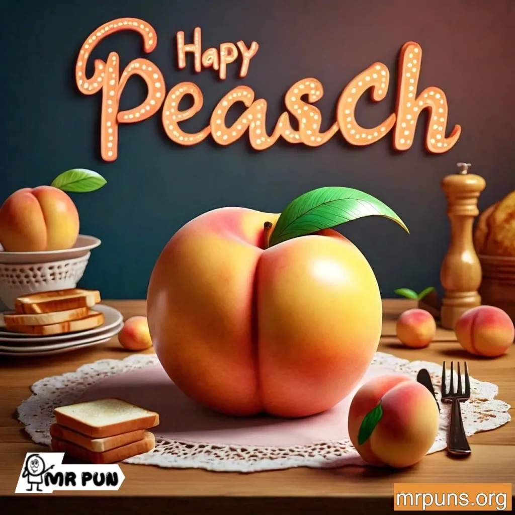 Funny Peach Puns