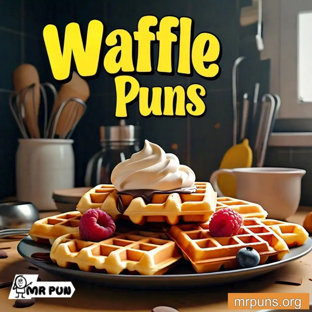 Funny Waffle Puns