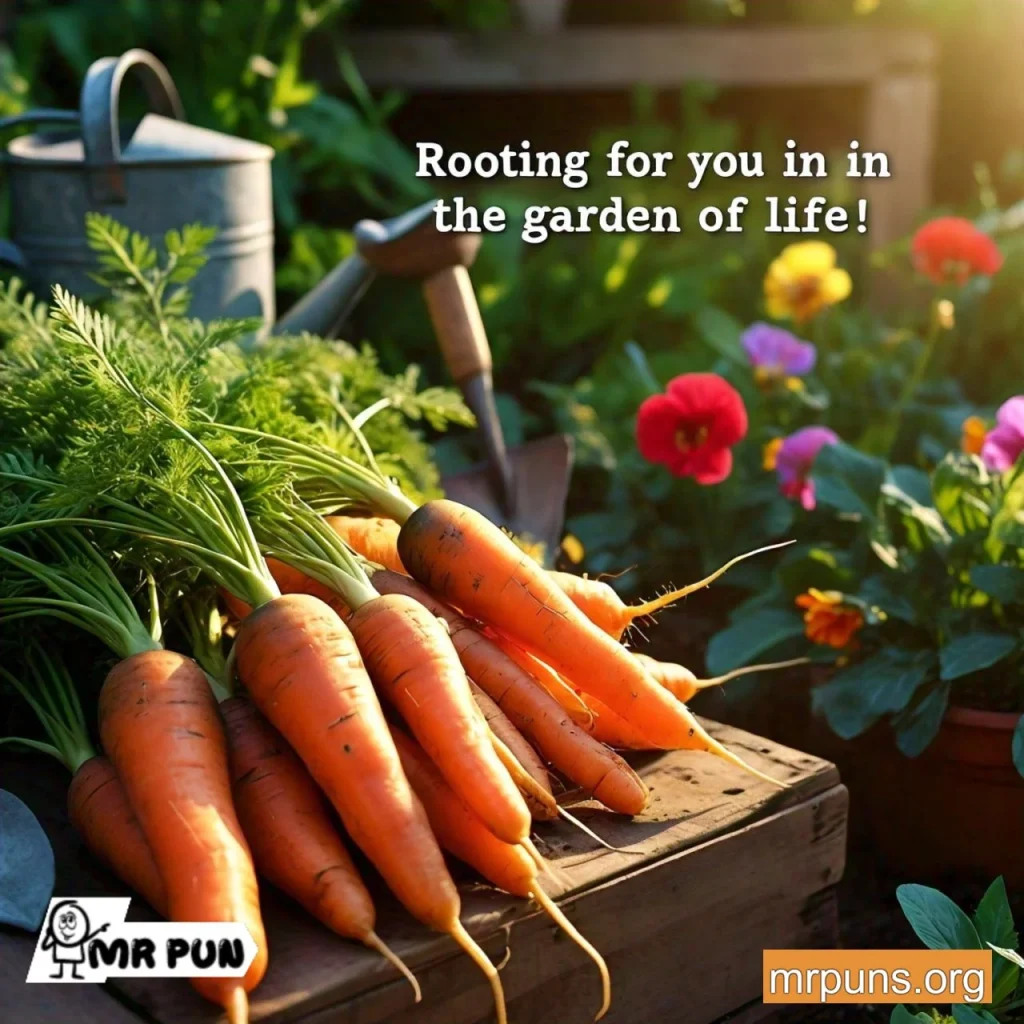 Garden Carrots puns