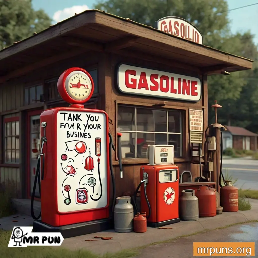 Gasoline Puns jokes