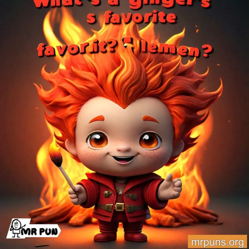 Ginger Fire Puns