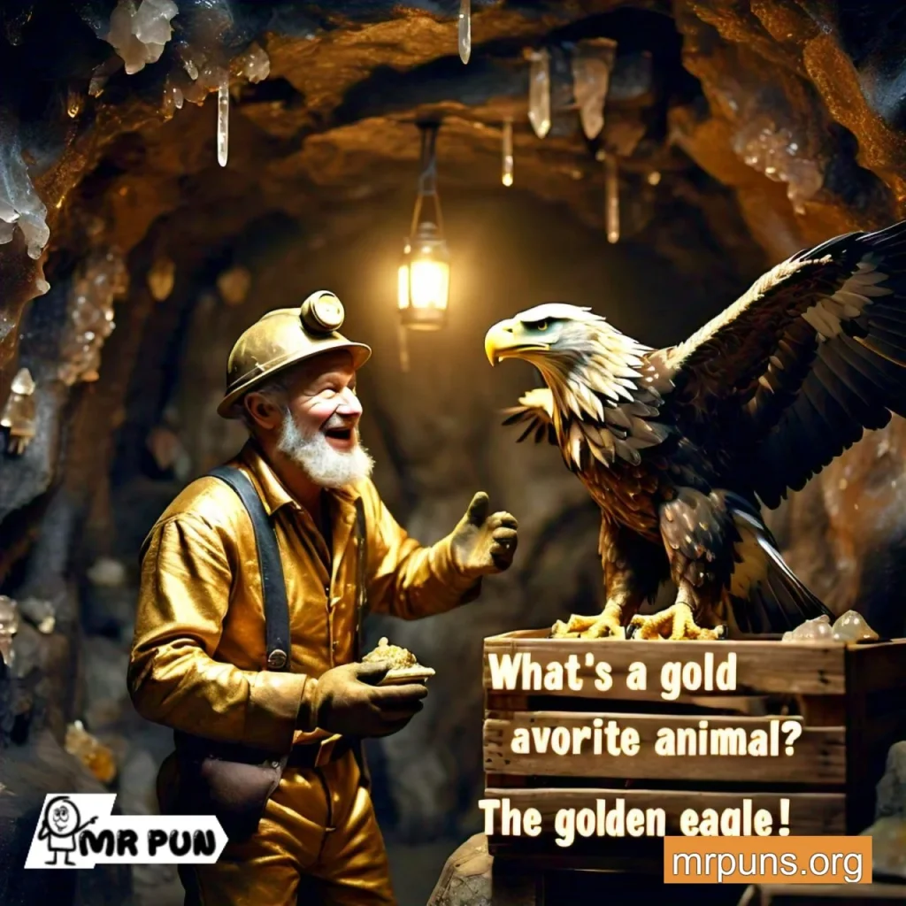 Gold and Animals Puns