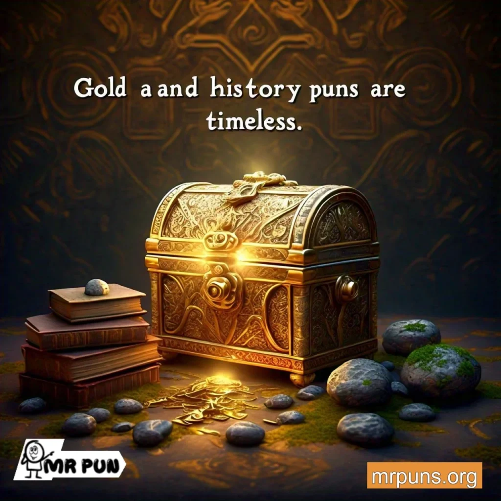 Gold and History Puns