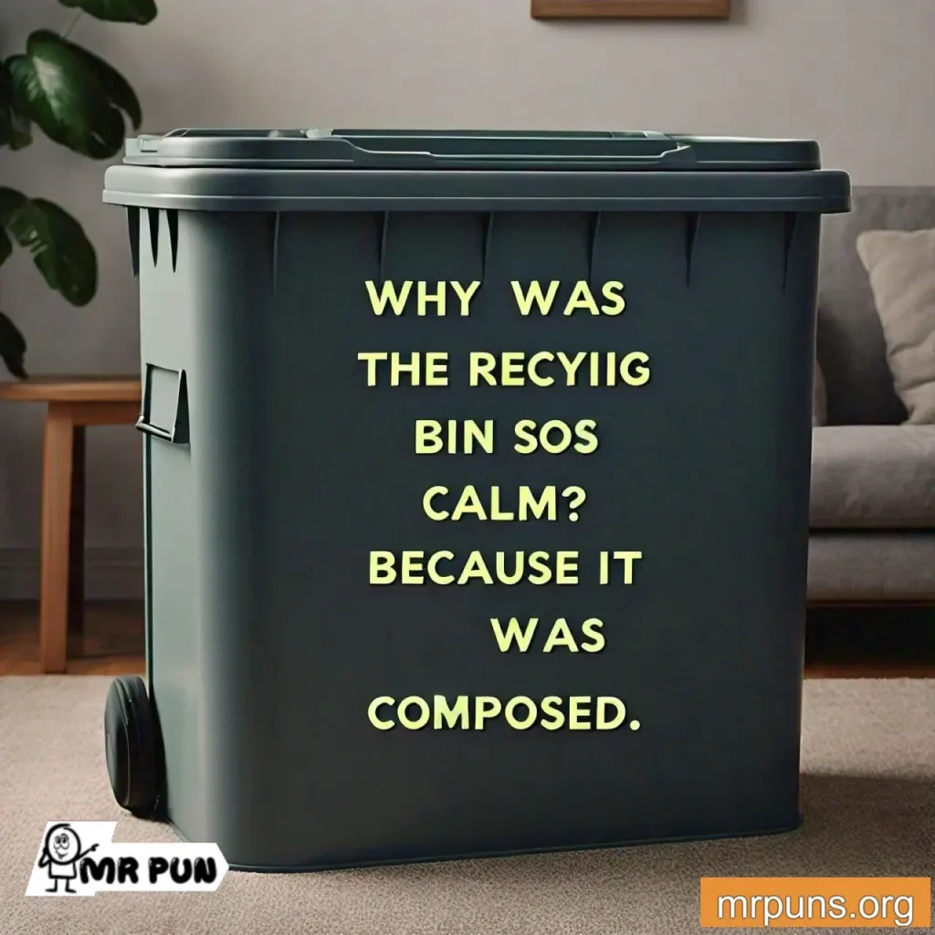 Green Recycling Puns