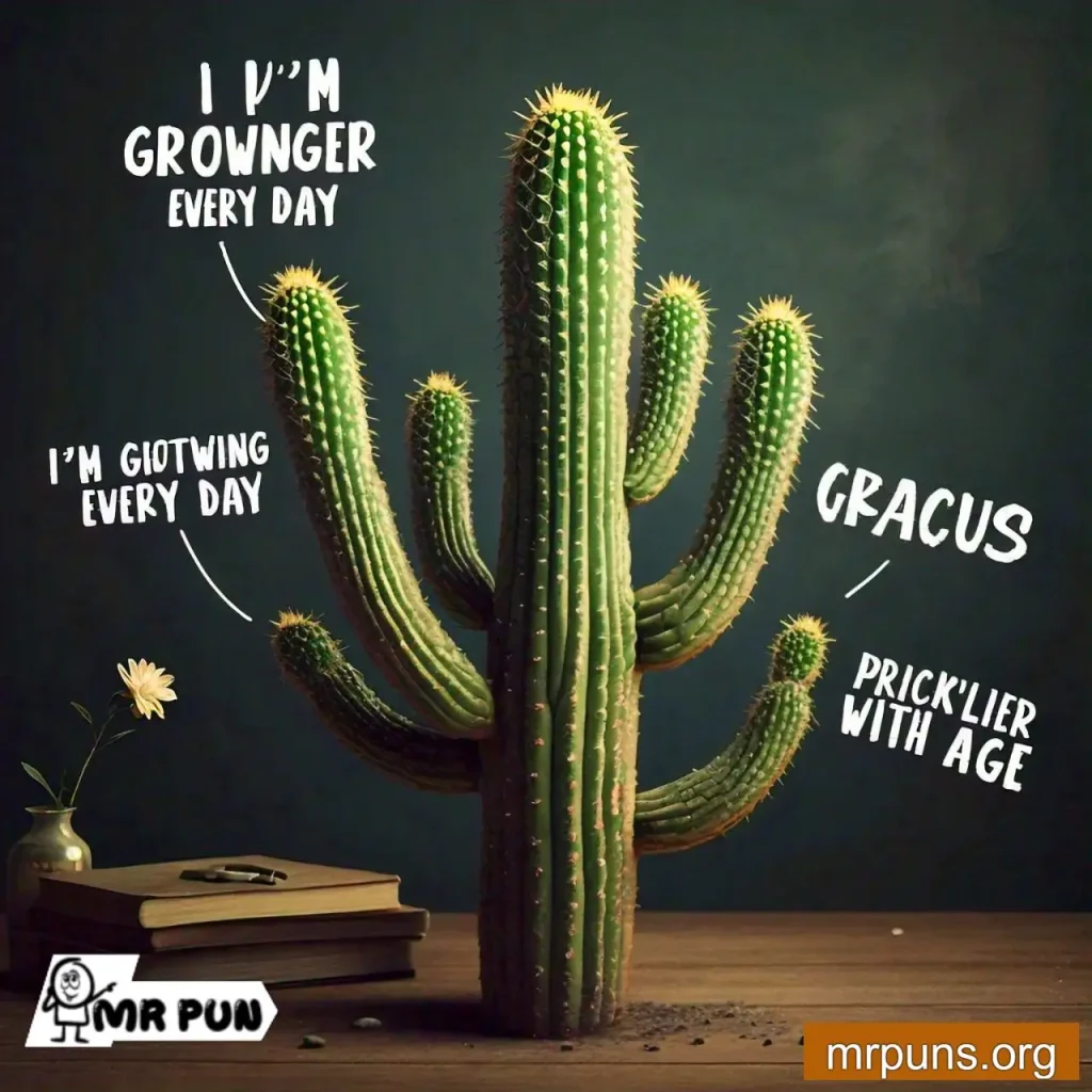 Cactus Growth Puns
