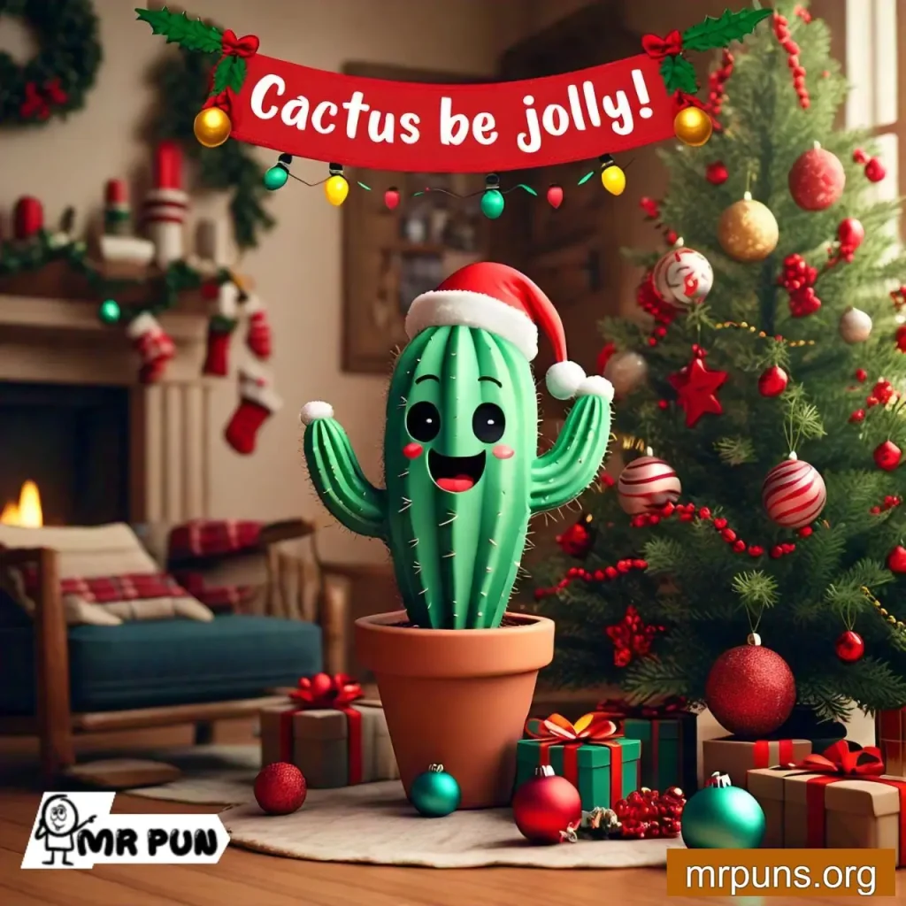 cactus Holiday Puns