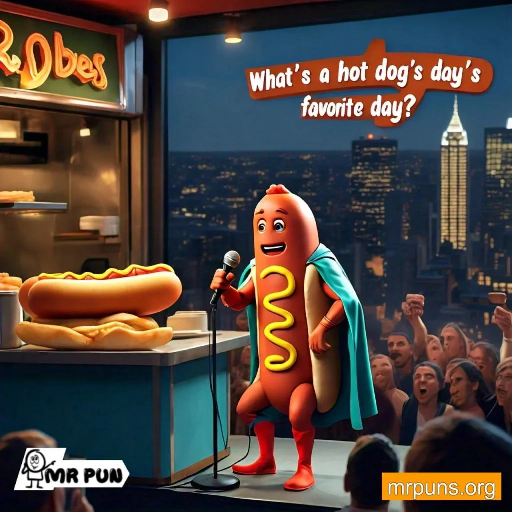 Hot Dog and Everyday Life puns