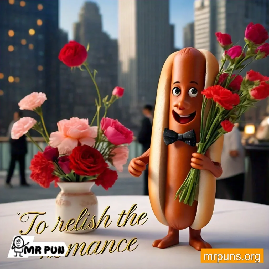 Hot Dog and Relationships puns