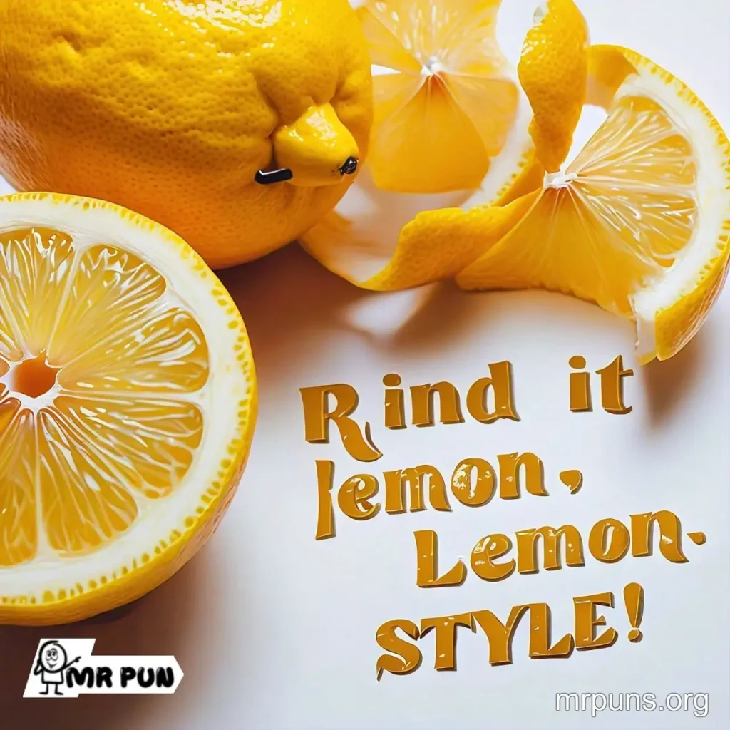 Lemon Rind Puns