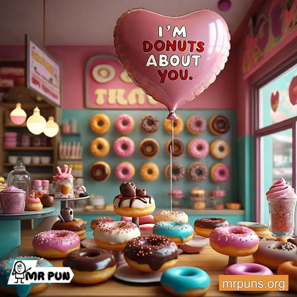 Love and Romance Donut Puns