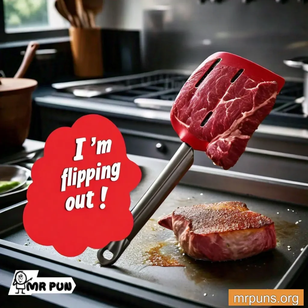 Meat Cooking Utensils pun