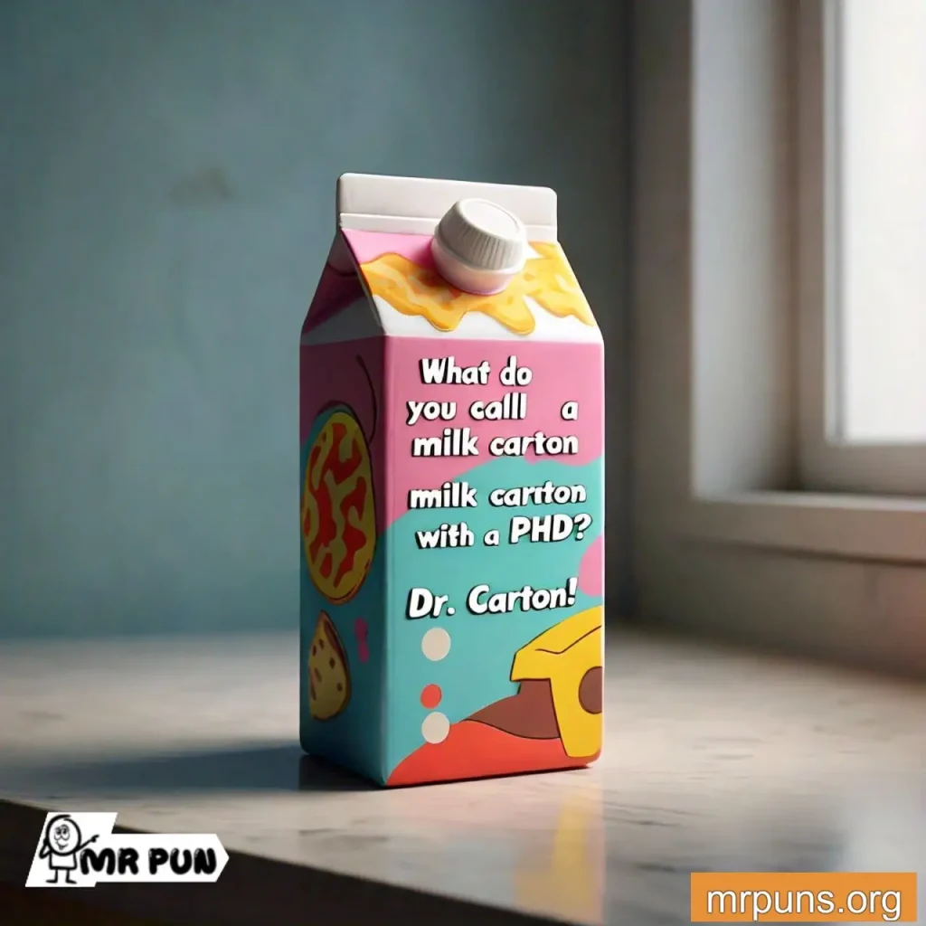Milk Carton Puns
