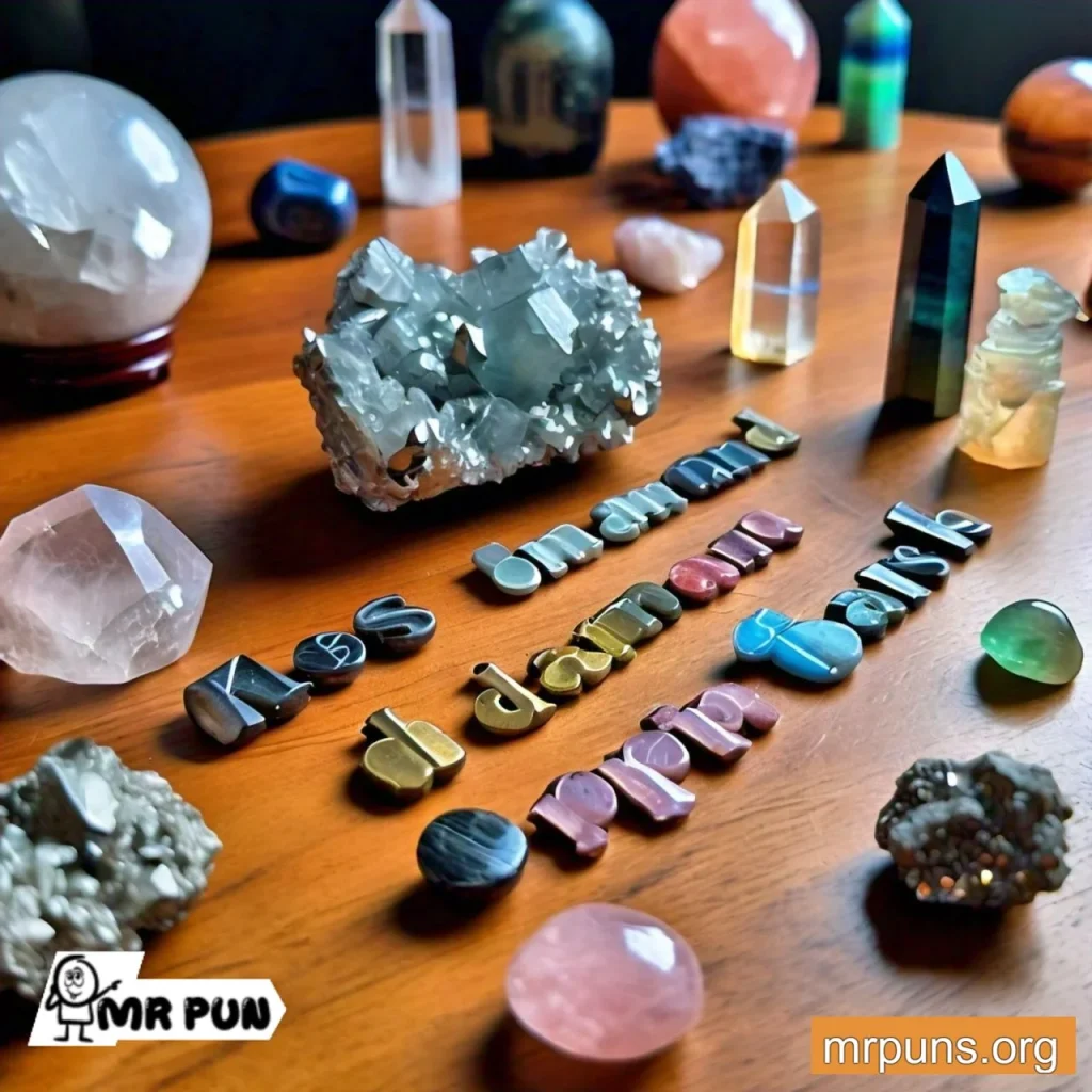 Minerals and Crystals puns